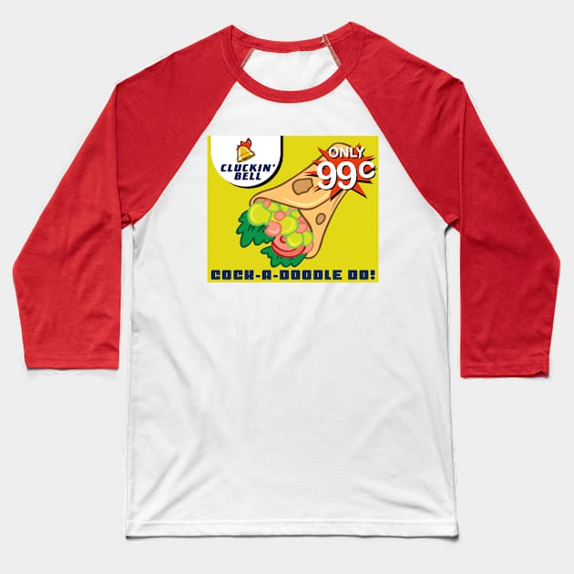 Cluckin' Bell Baseball T-Shirt by MBK